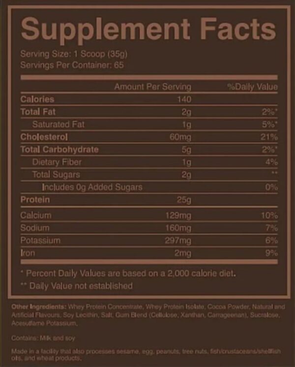 CBUM WHEY BLEND PROTEIN COOKIES & CREAM 67 SERV - Image 2