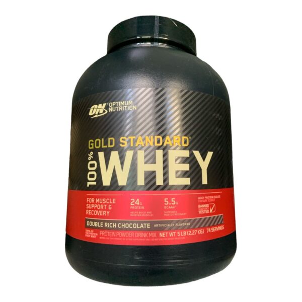 GOLD STANDARD WHEY DOUBLE RICH CHOCOLATE 5 LB