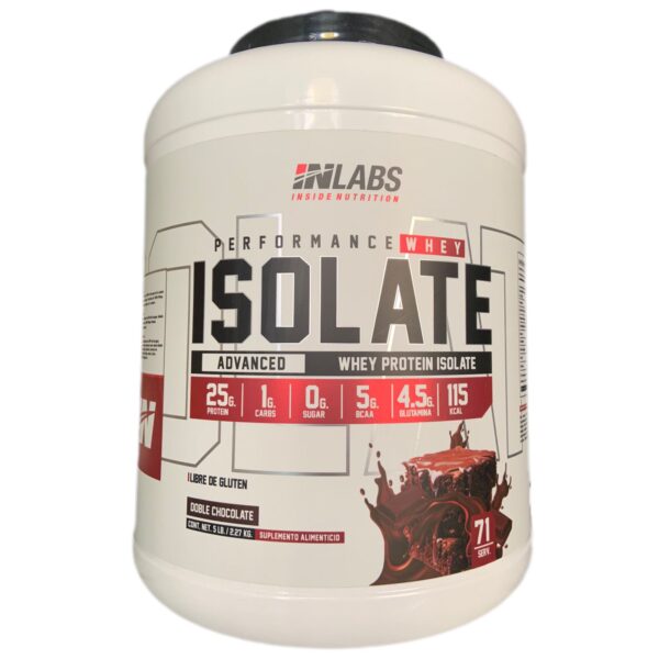 ISOLATE INLABS DOBLE CHOCOLATE 5 LB