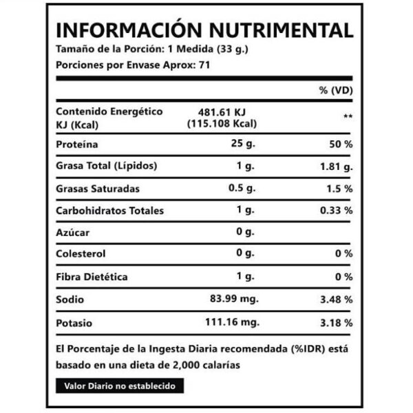 ISOLATE INLABS DOBLE CHOCOLATE 5 LB - Image 2