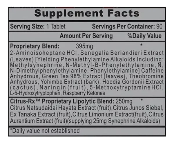 LIPODRENE XTREME 90 TABS - Image 2