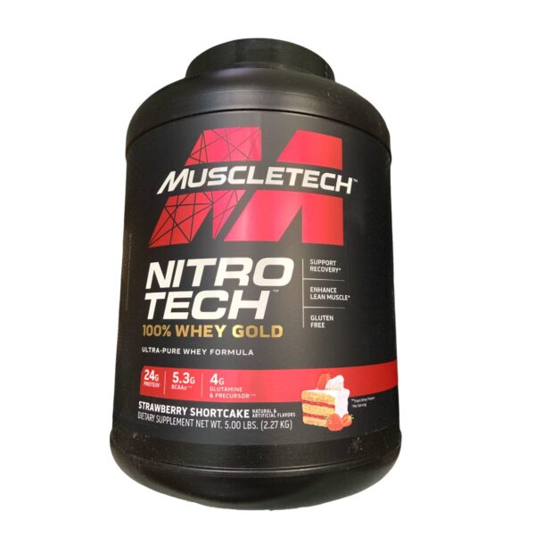 NITRO TECH STRAWBERRY SHORTCAKE 5 LBS